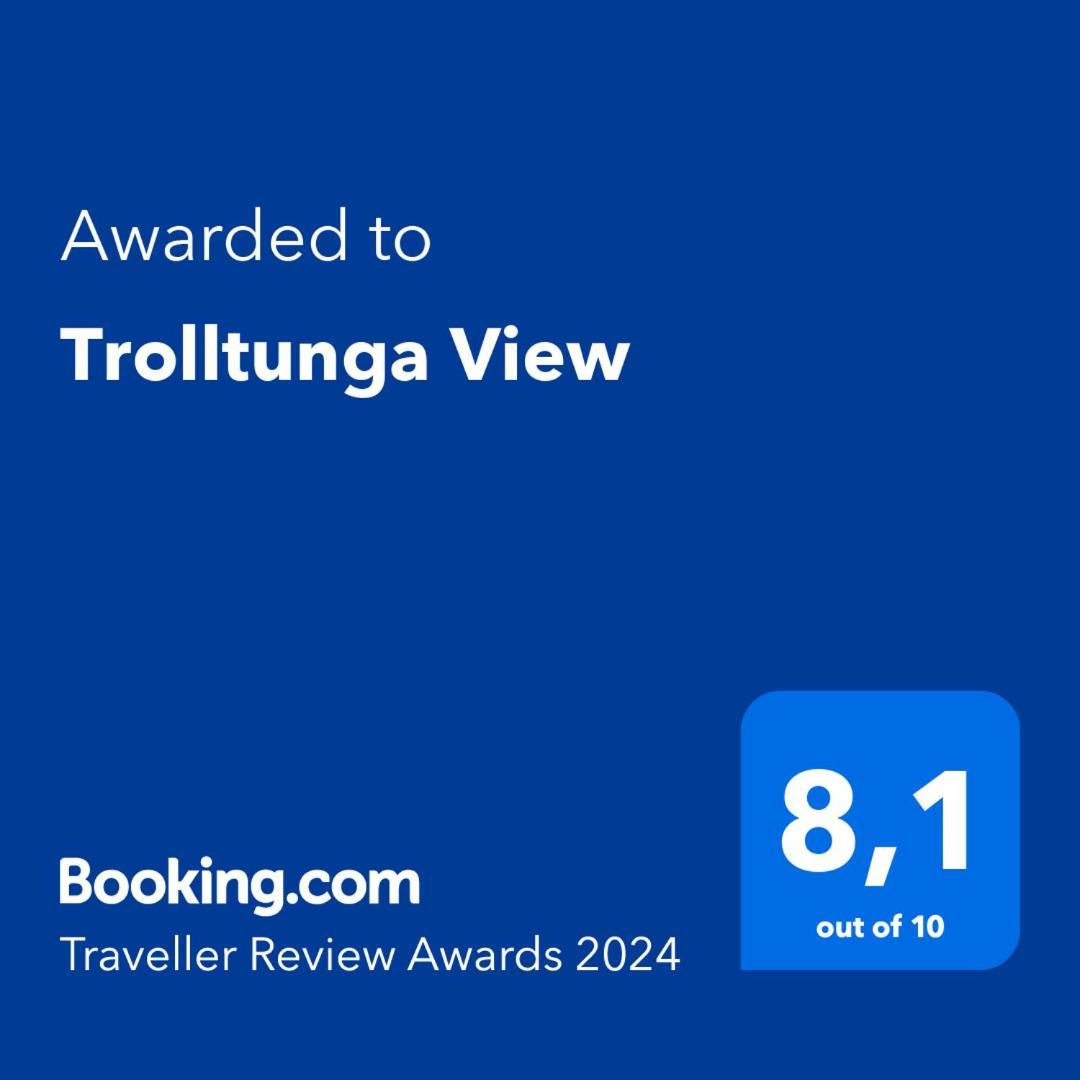 Trolltunga View Lejlighed Tyssedal Eksteriør billede